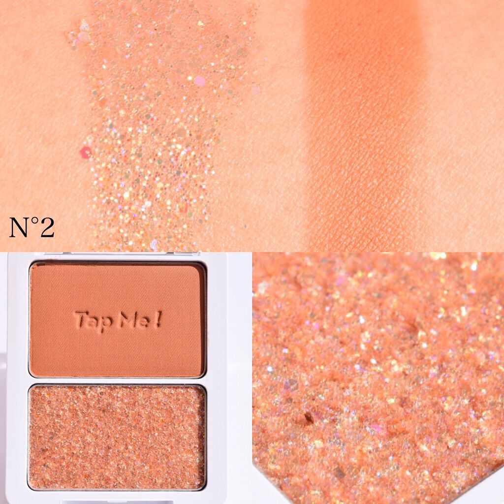 タップミー パレットデュオ No.3 ラバダブ/unleashia/アイシャドウパレットを使ったクチコミ（3枚目）