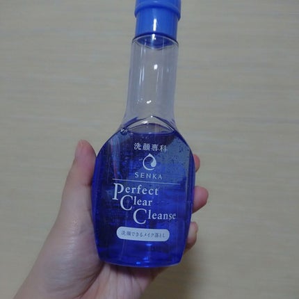 洗顔専科 パーフェクトクリアクレンズ/SENKA(専科)/クレンジングジェルを使ったクチコミ(3枚目)