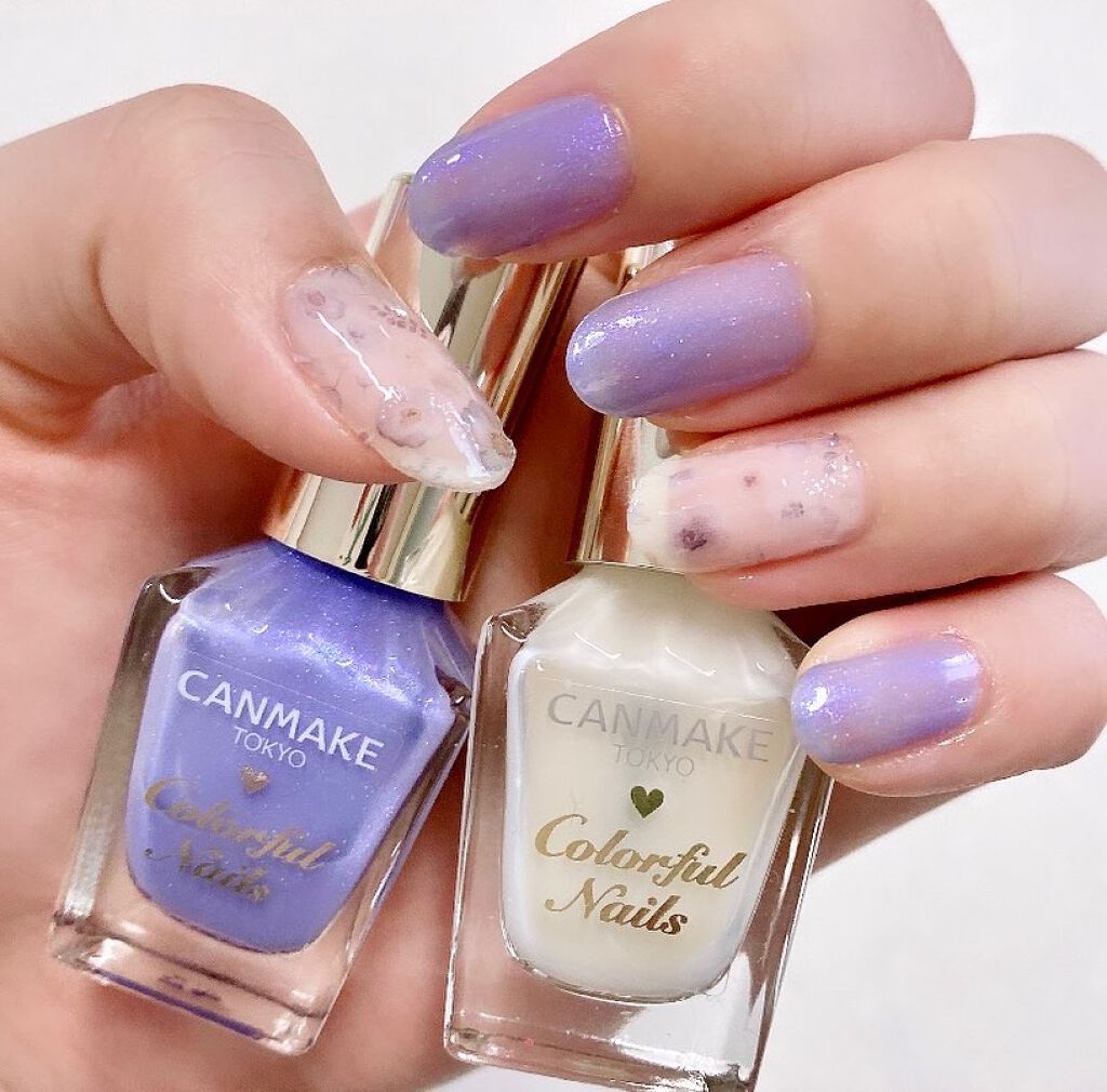 カラフルネイルズ/キャンメイク/マニキュアを使ったクチコミ（1枚目）