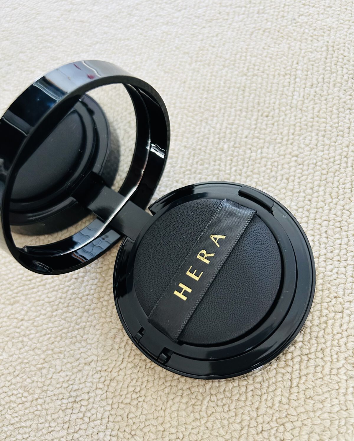 ブラック クッション/HERA/クッションファンデーションを使ったクチコミ（1枚目）