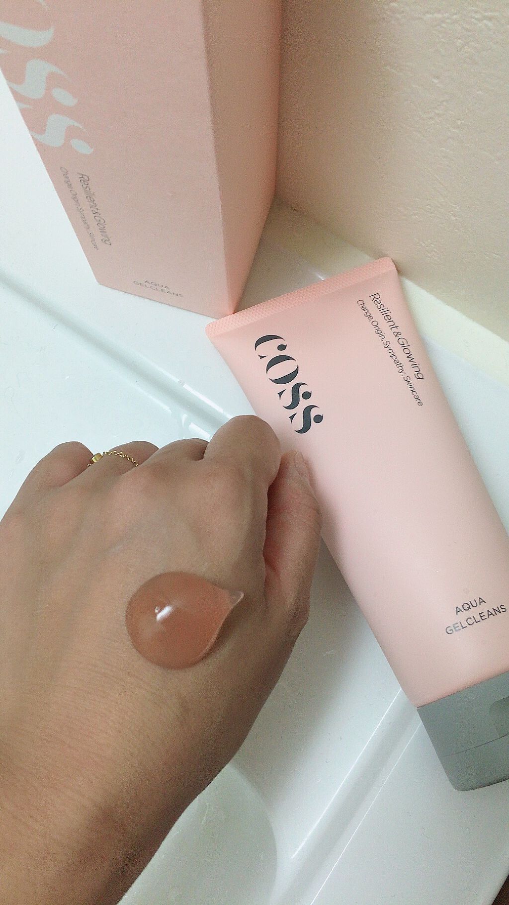アクアゲルクレンズ/COSS/クレンジングジェルを使ったクチコミ(2枚目)
