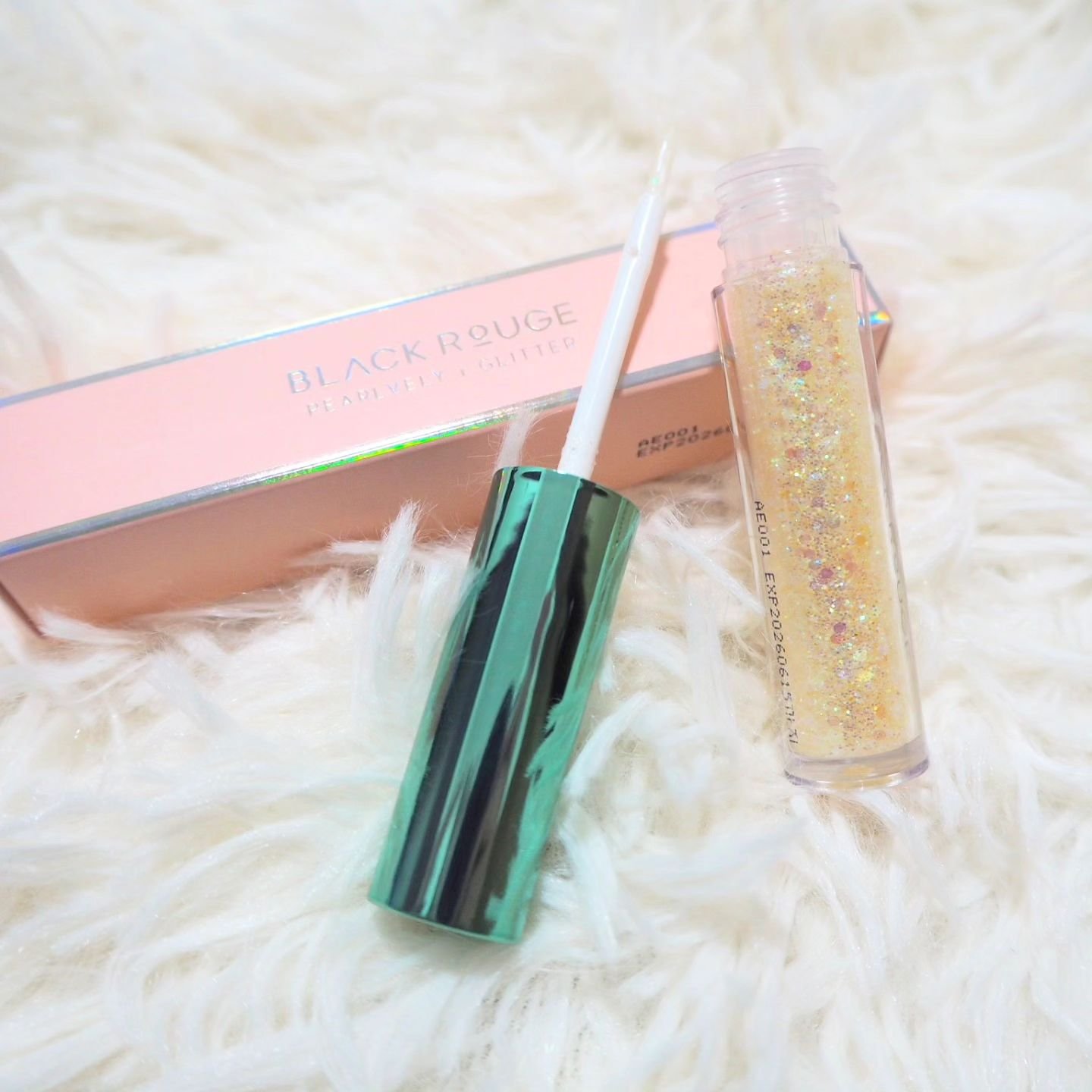 パールブリーアイグリッター/BLACK ROUGE/グリッターを使ったクチコミ（2枚目）