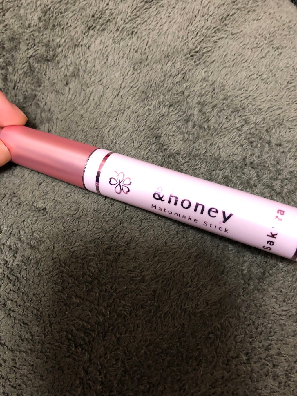 マトメイクスティック 4.0/&honey/ヘアジェルを使ったクチコミ(2枚目)