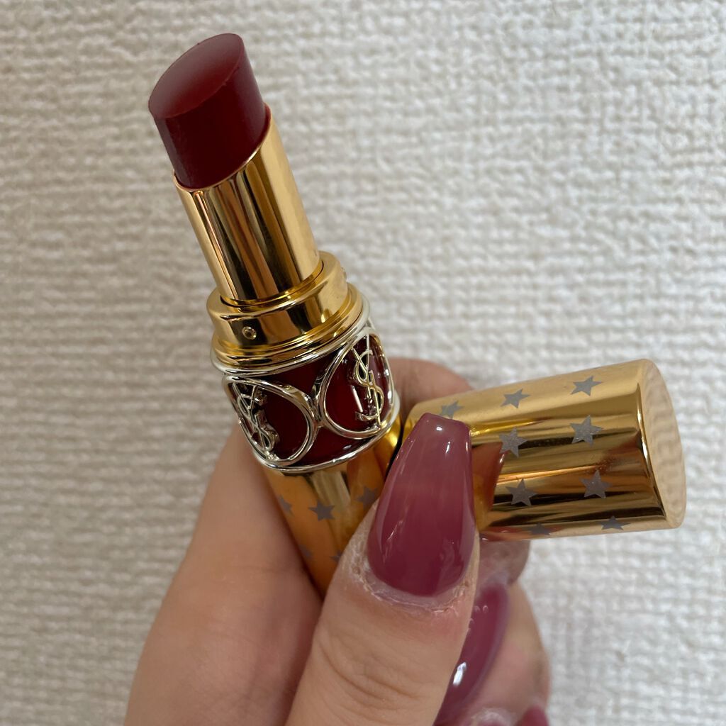 ルージュ ヴォリュプテ シャイン/YVES SAINT LAURENT BEAUTE/口紅を使ったクチコミ(1枚目)