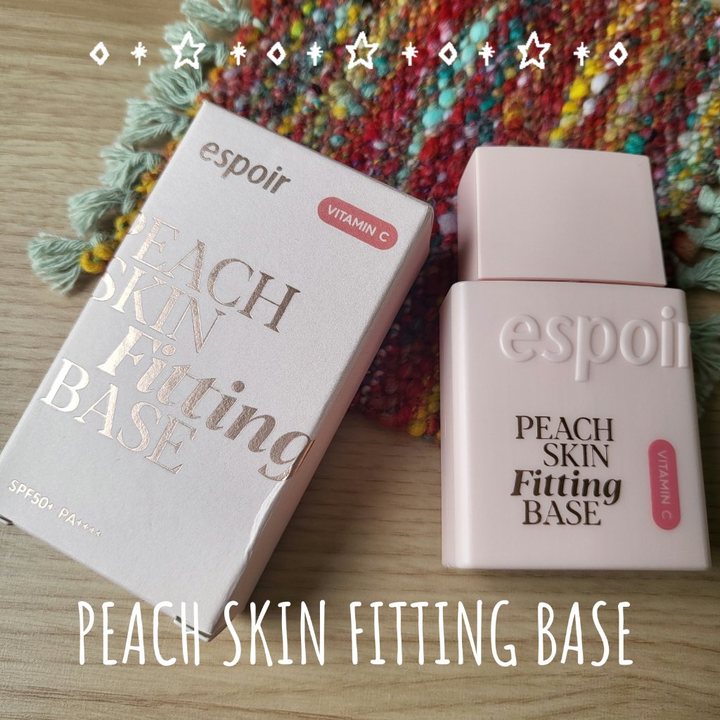 ピーチスキンフィッティングベース オールニュー SPF50 PA++++/espoir/化粧下地を使ったクチコミ（1枚目）