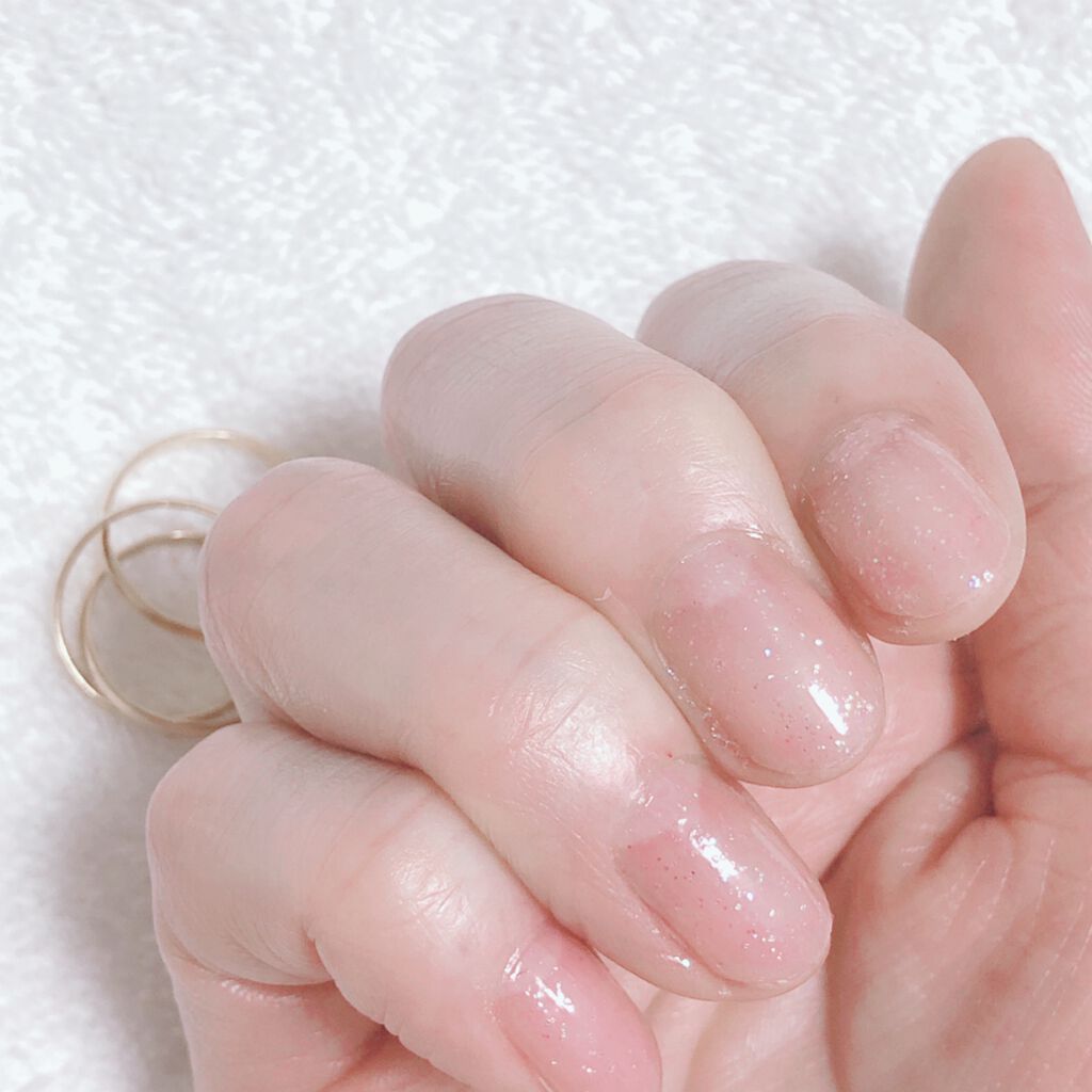ネイルホリック Top coat SP042 ラメ/ネイルホリック/ネイルトップコートを使ったクチコミ（3枚目）