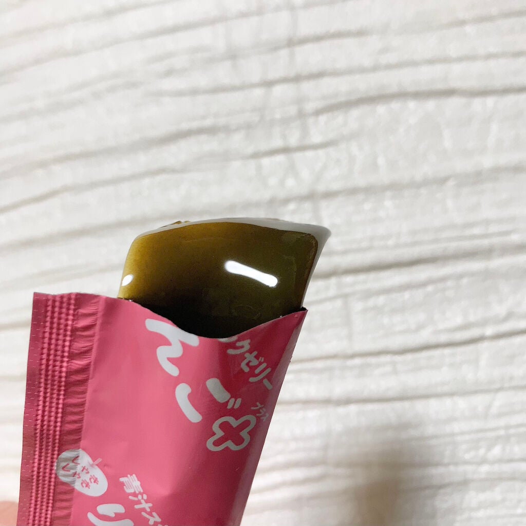 青汁スティックゼリーりんごプラス/大木製薬/健康サプリメントを使ったクチコミ(3枚目)