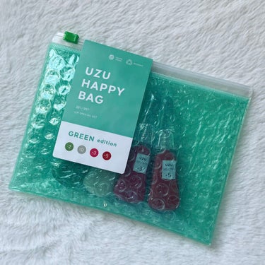 UZU HAPPY BAG GREEN edition/UZU BY FLOWFUSHI/メイクアップキットを使ったクチコミ（1枚目）