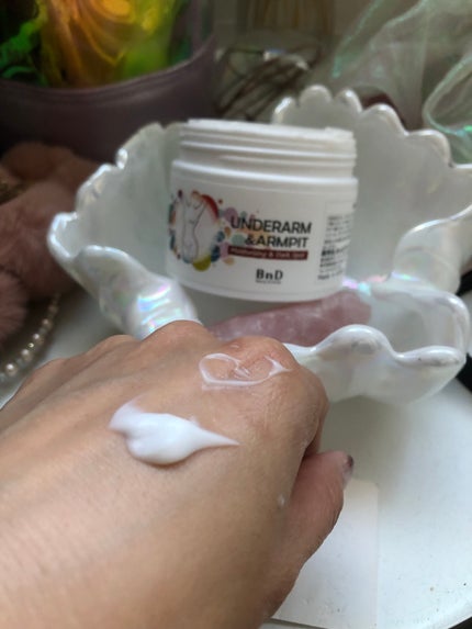 BnDアンダーアームクリーム(ボディクリーム)/BnD/デリケートゾーンケアを使ったクチコミ(4枚目)