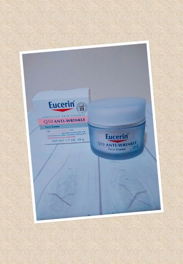 Q10アンチリンクルフェイスクリーム/Eucerin/フェイスクリームを使ったクチコミ（1枚目）