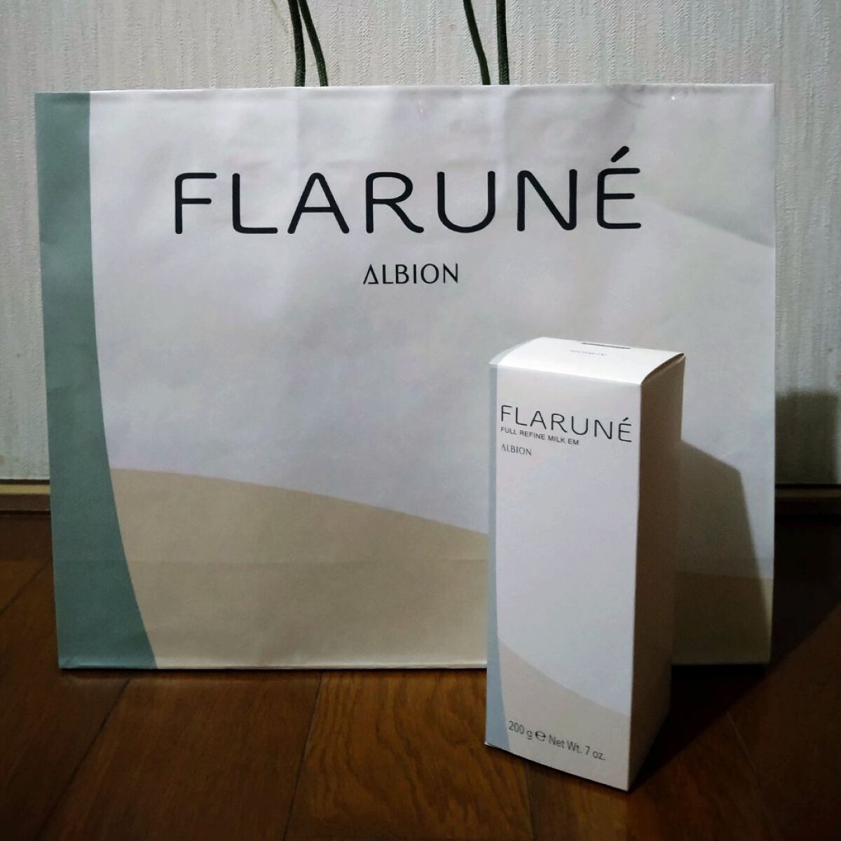 フラルネ フルリファイン ミルク EM/ALBION/乳液を使ったクチコミ（1枚目）