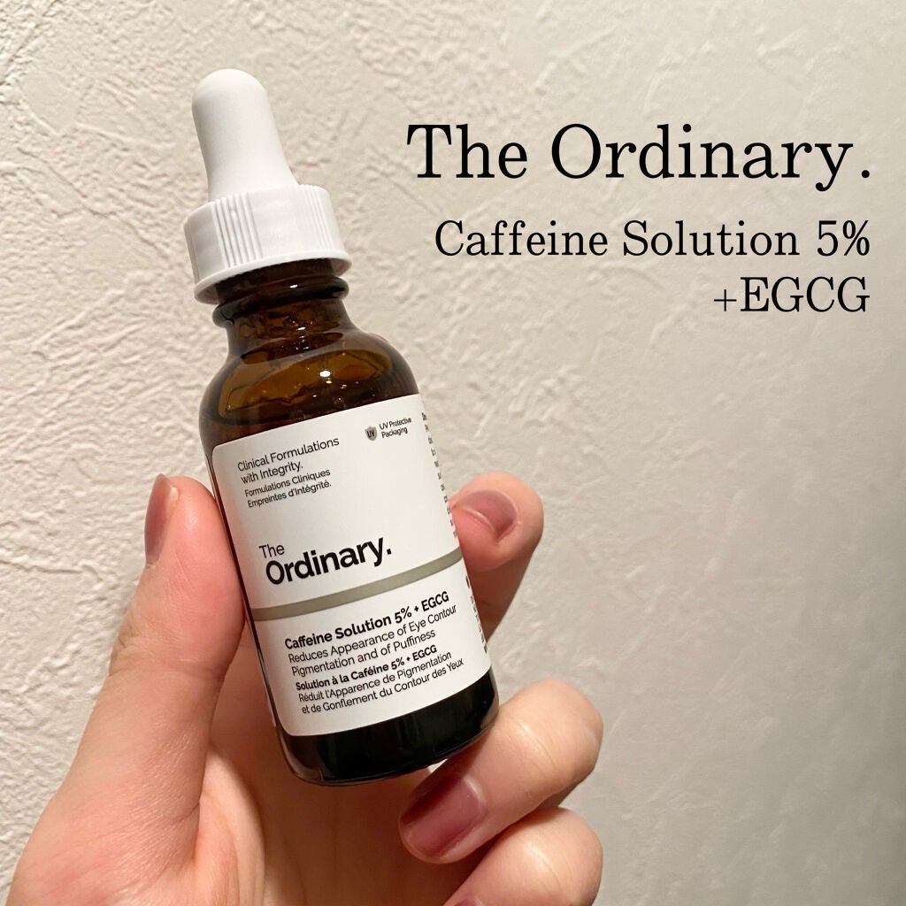 Caffeine Solution 5% + EGCG/The Ordinary/美容液を使ったクチコミ(1枚目)