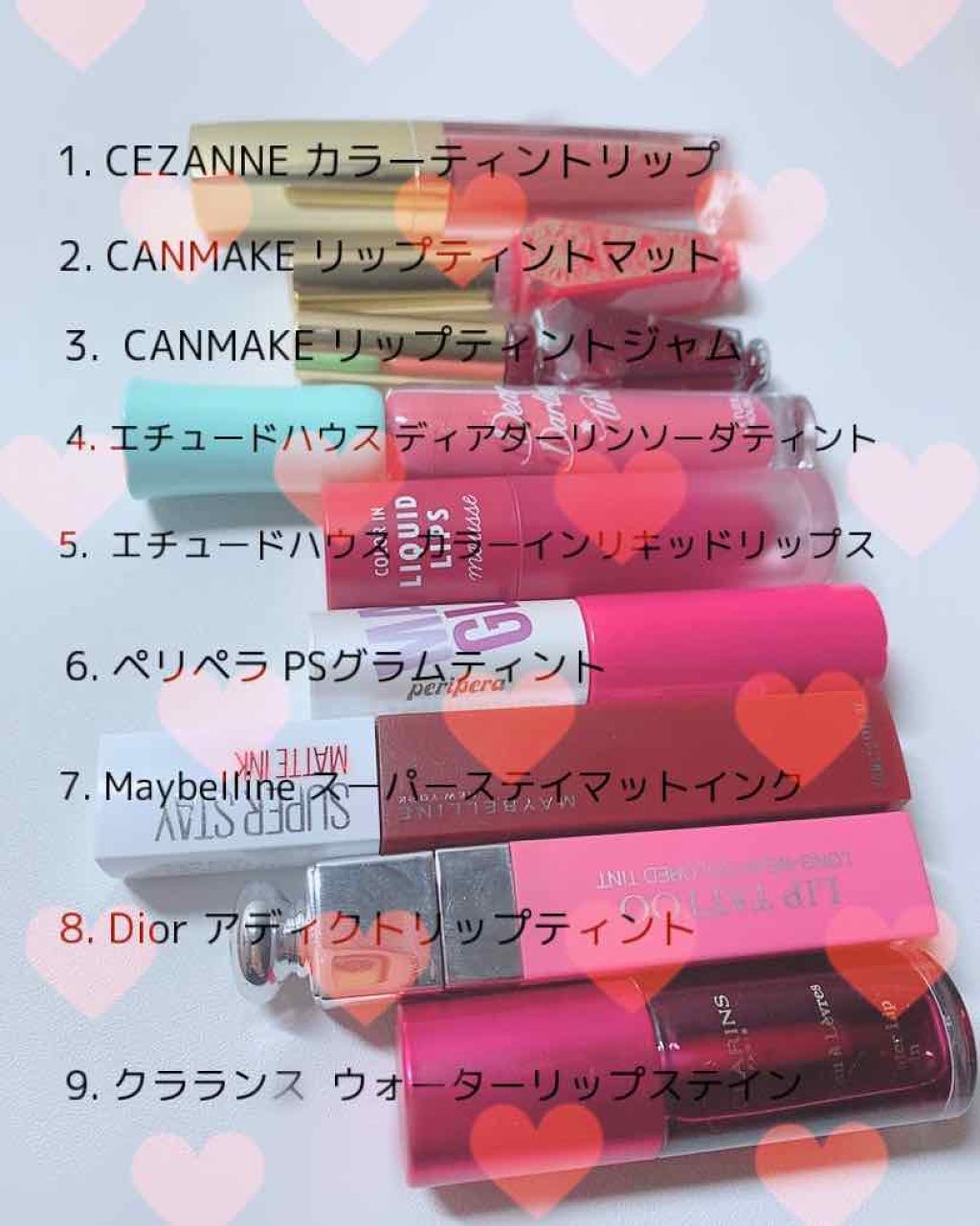 リップティントジャム/キャンメイク/リップグロスを使ったクチコミ（2枚目）