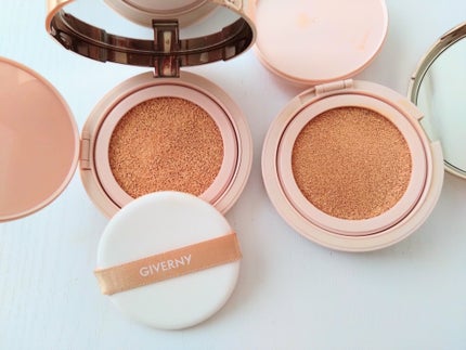 密着カバークッション/GIVERNY/クッションファンデーションを使ったクチコミ(1枚目)