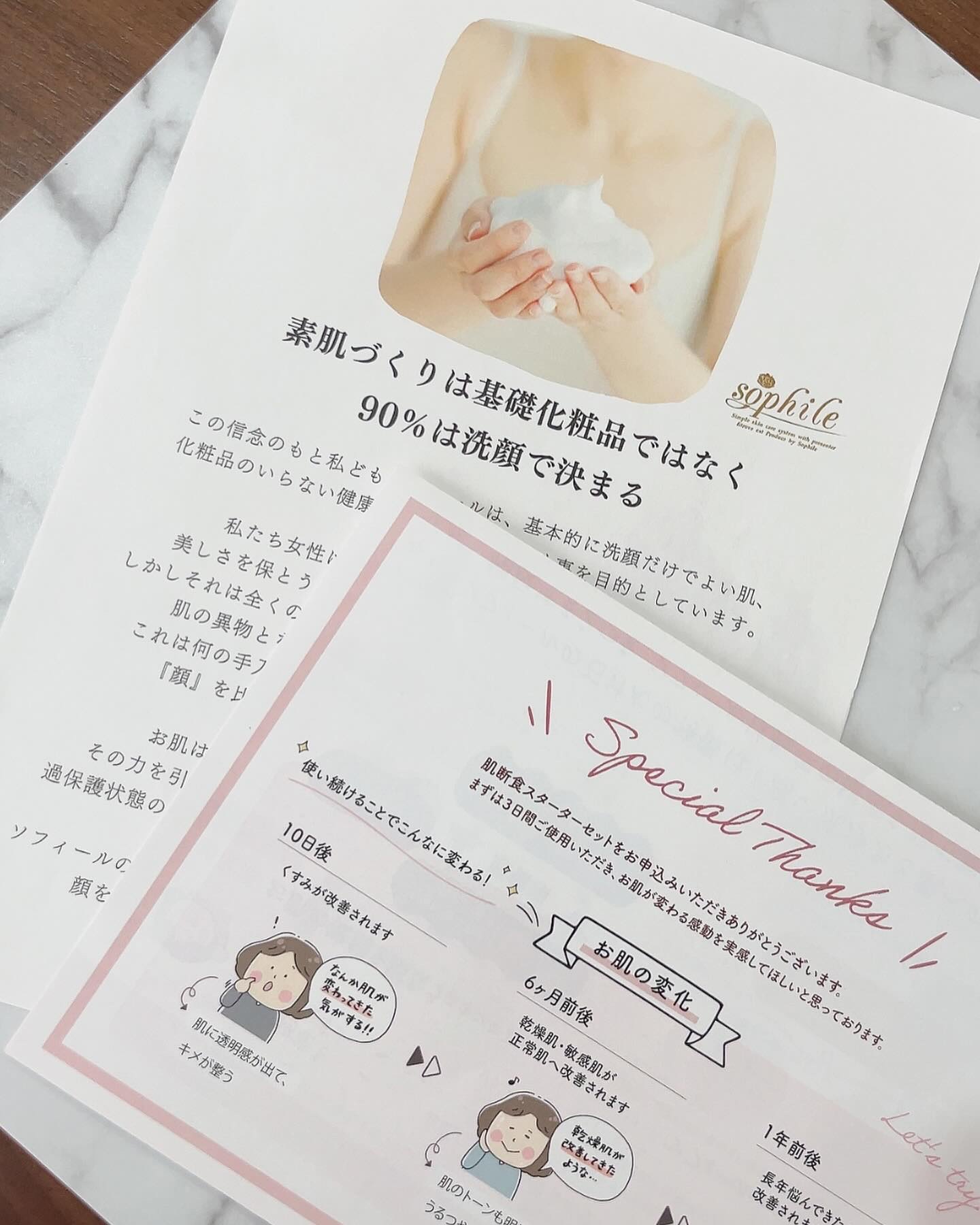 ソフィールスキンケア洗顔セット/ソフィール/トライアルキットを使ったクチコミ（3枚目）