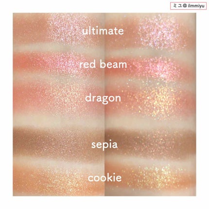 グリッタープリズム シャドウ/MISSHA/グリッターを使ったクチコミ(3枚目)