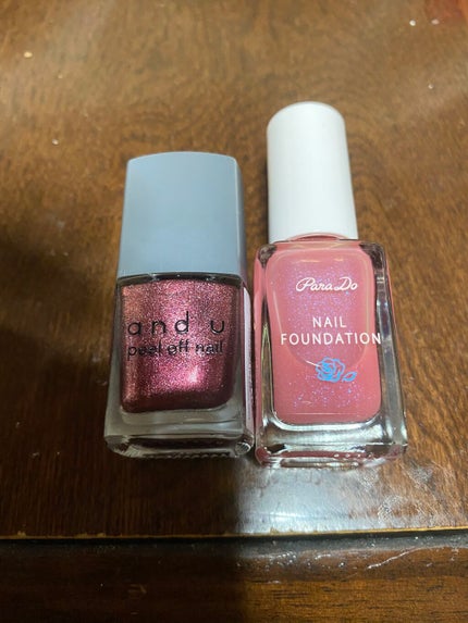 ネイルファンデーション/パラドゥ/マニキュアを使ったクチコミ(2枚目)