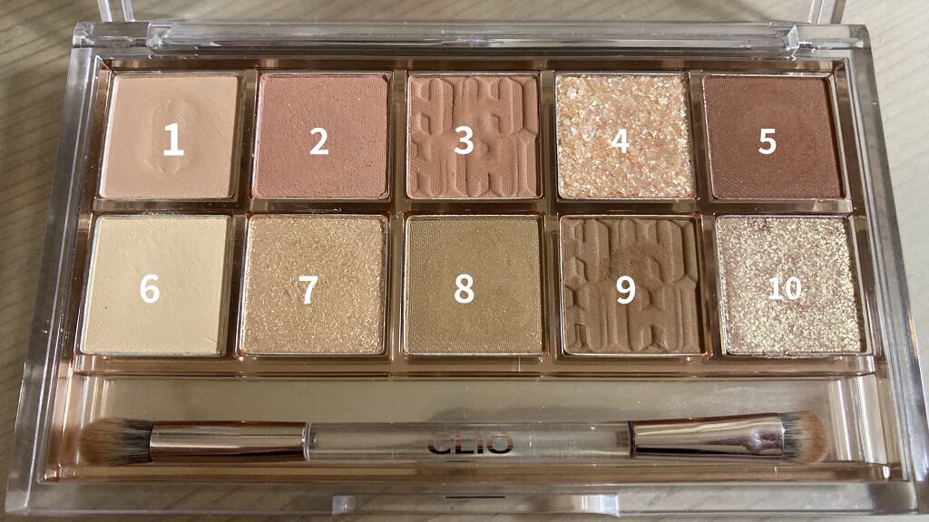 プロ アイ パレット/CLIO/アイシャドウパレットを使ったクチコミ（2枚目）