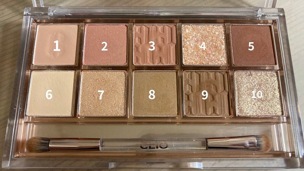 プロ アイ パレット/CLIO/アイシャドウパレットを使ったクチコミ(2枚目)