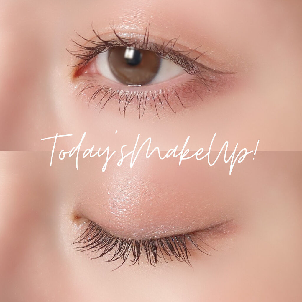 ロング&カールマスカラ 38 DARK BROWN/#4me by GU/マスカラを使ったクチコミ（2枚目）