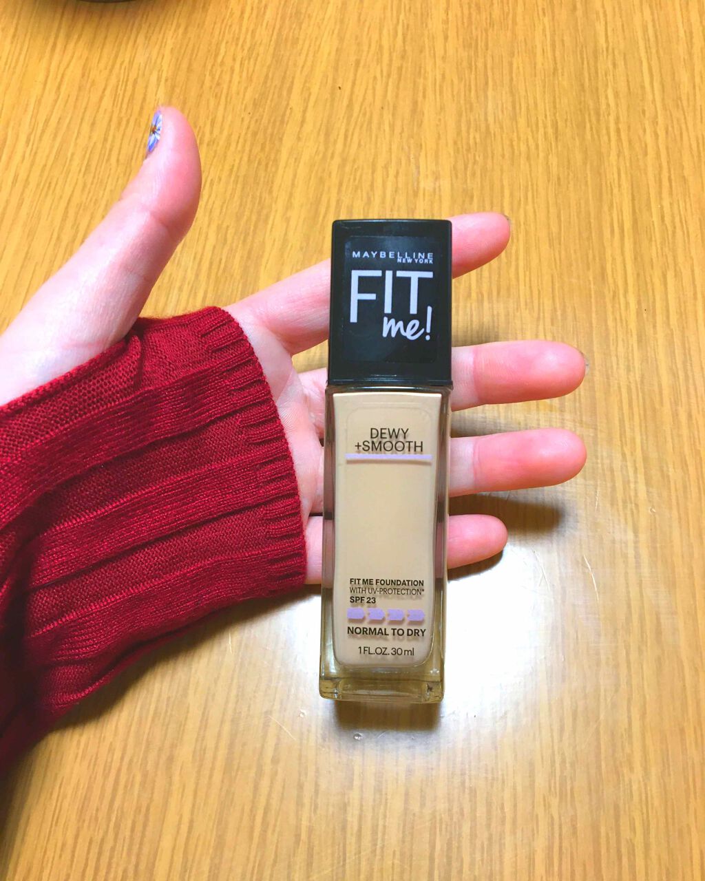 フィットミーリキッドファンデーションD/MAYBELLINE NEW YORK/リキッドファンデーションを使ったクチコミ(1枚目)