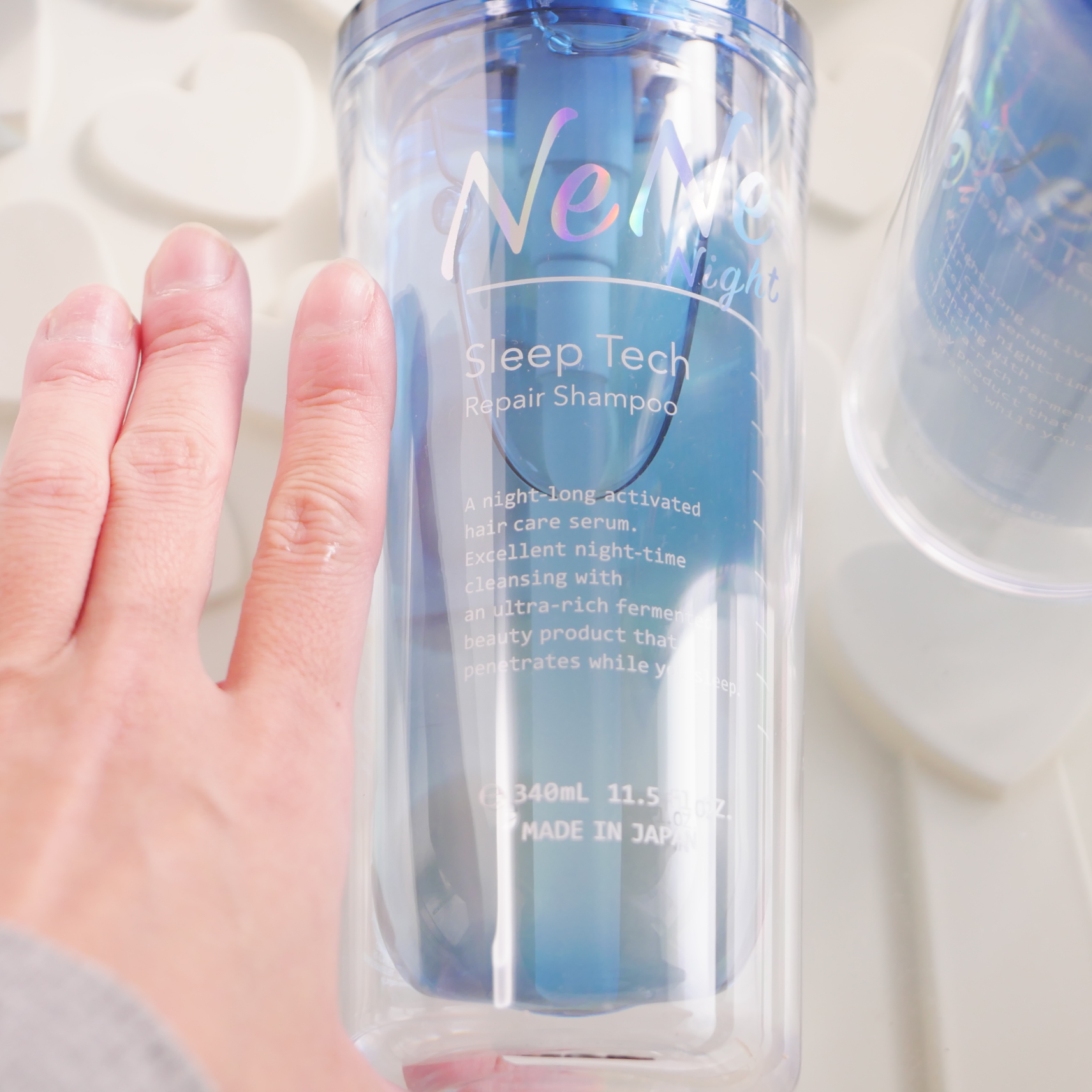 スリープテック リペア ヘアオイル/NeNe Night/ヘアオイルを使ったクチコミ（3枚目）