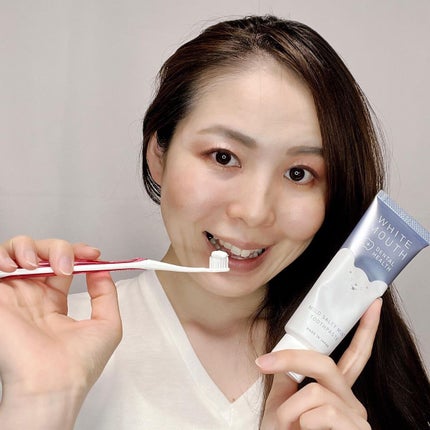 ホワイトマウス デンタルヘルス トゥースペースト マイルドソルティミント/ホワイトマウス/歯磨き粉を使ったクチコミ(4枚目)