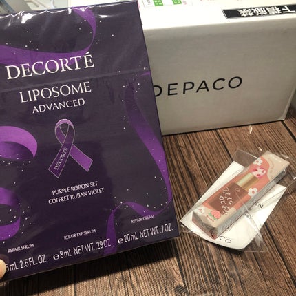 リポソーム アドバンスト パープルリボン セット/DECORTÉ/スキンケアキットを使ったクチコミ(1枚目)