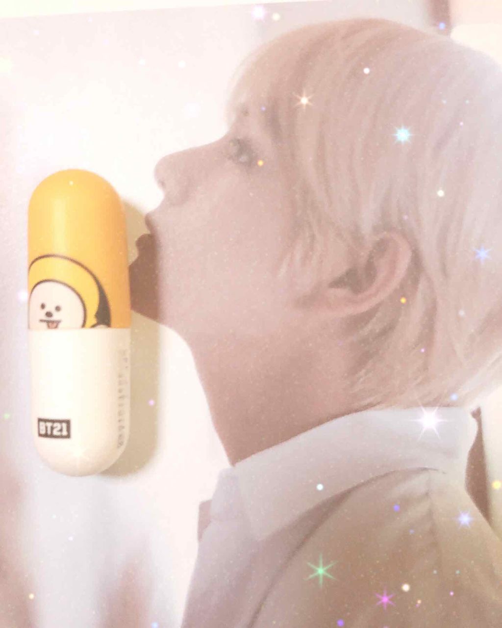 BT21 × VT Cosmetic リッピースティック/VT/口紅を使ったクチコミ(3枚目)