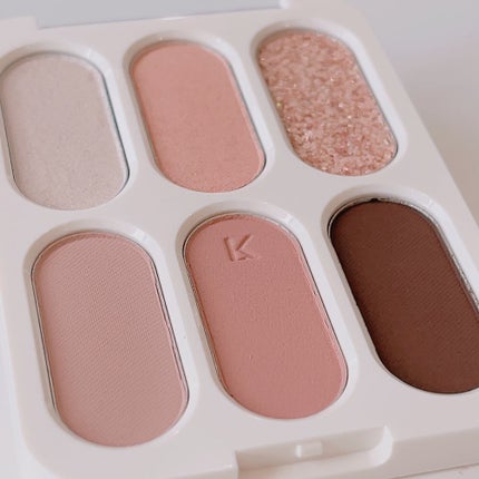 フォーエバー6アイパレット/Laka/アイシャドウパレットを使ったクチコミ(2枚目)