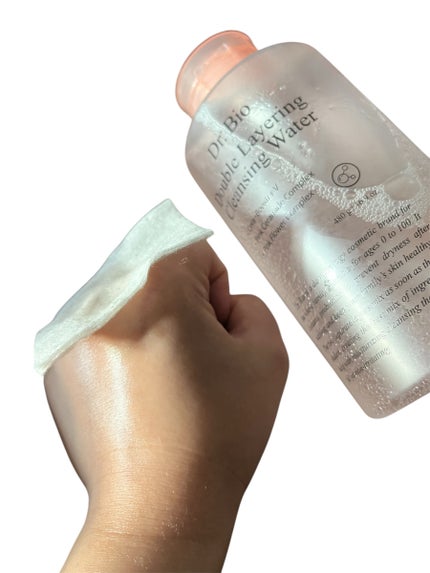 ダブルレイヤリングクレンジングウォーター/Dr.Bio/クレンジングウォーターを使ったクチコミ(4枚目)