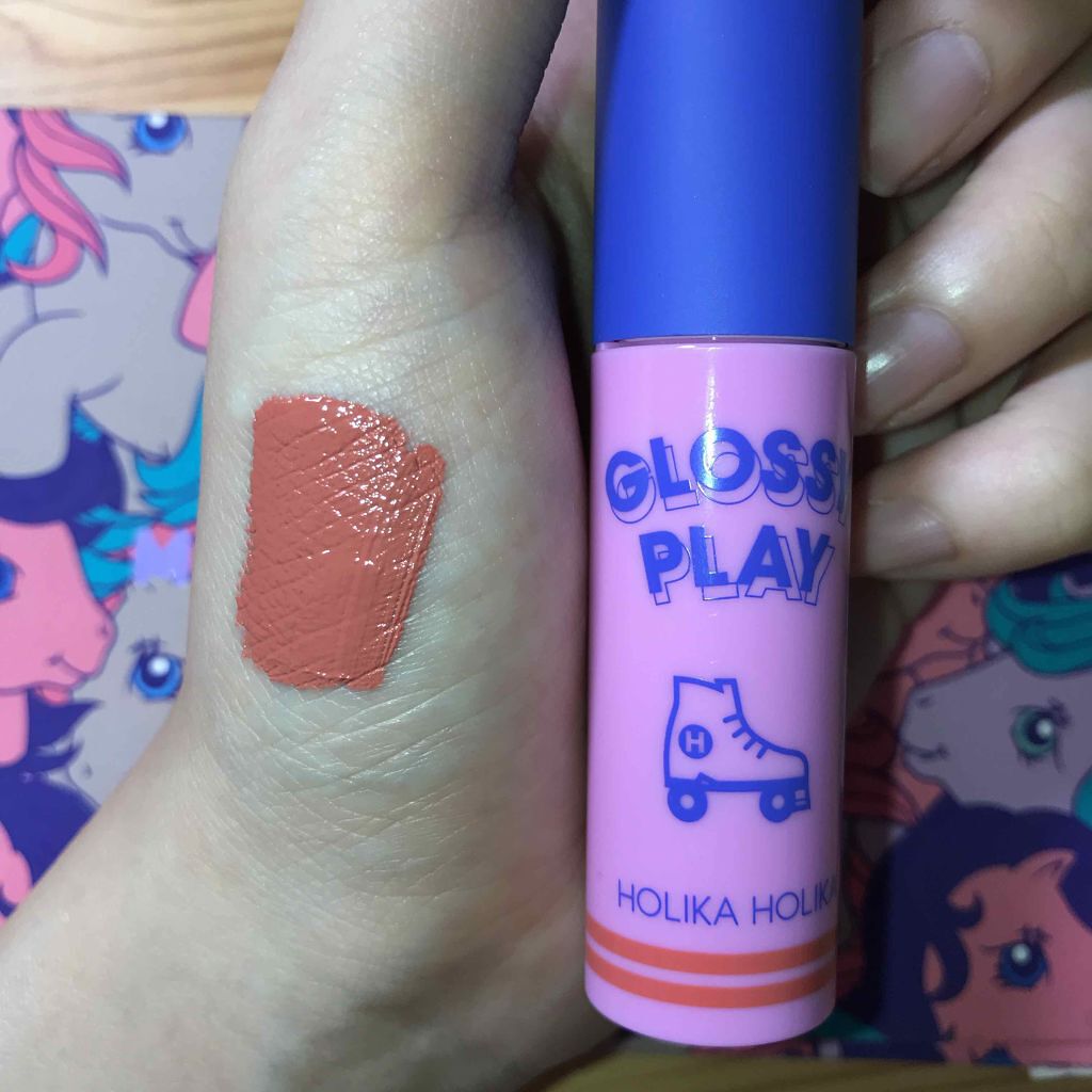 リップコニックティントマグマ/HOLIKA HOLIKA/リップティントを使ったクチコミ（3枚目）