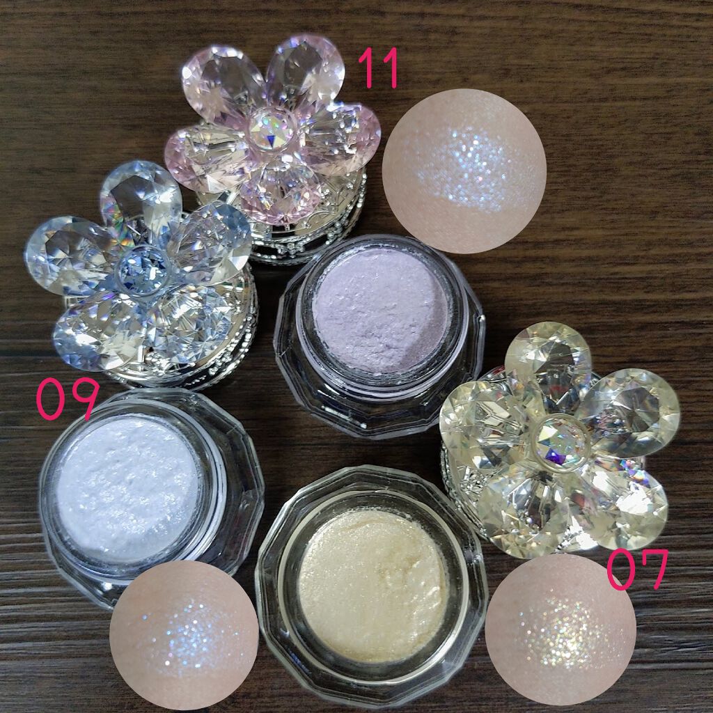 ジルスチュアート クリスタルブルーム ジェリービジュー/JILL STUART/ジェル・クリームアイシャドウを使ったクチコミ(2枚目)