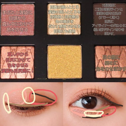 ラパレット/クリスチャン ルブタン/アイシャドウパレットを使ったクチコミ(3枚目)