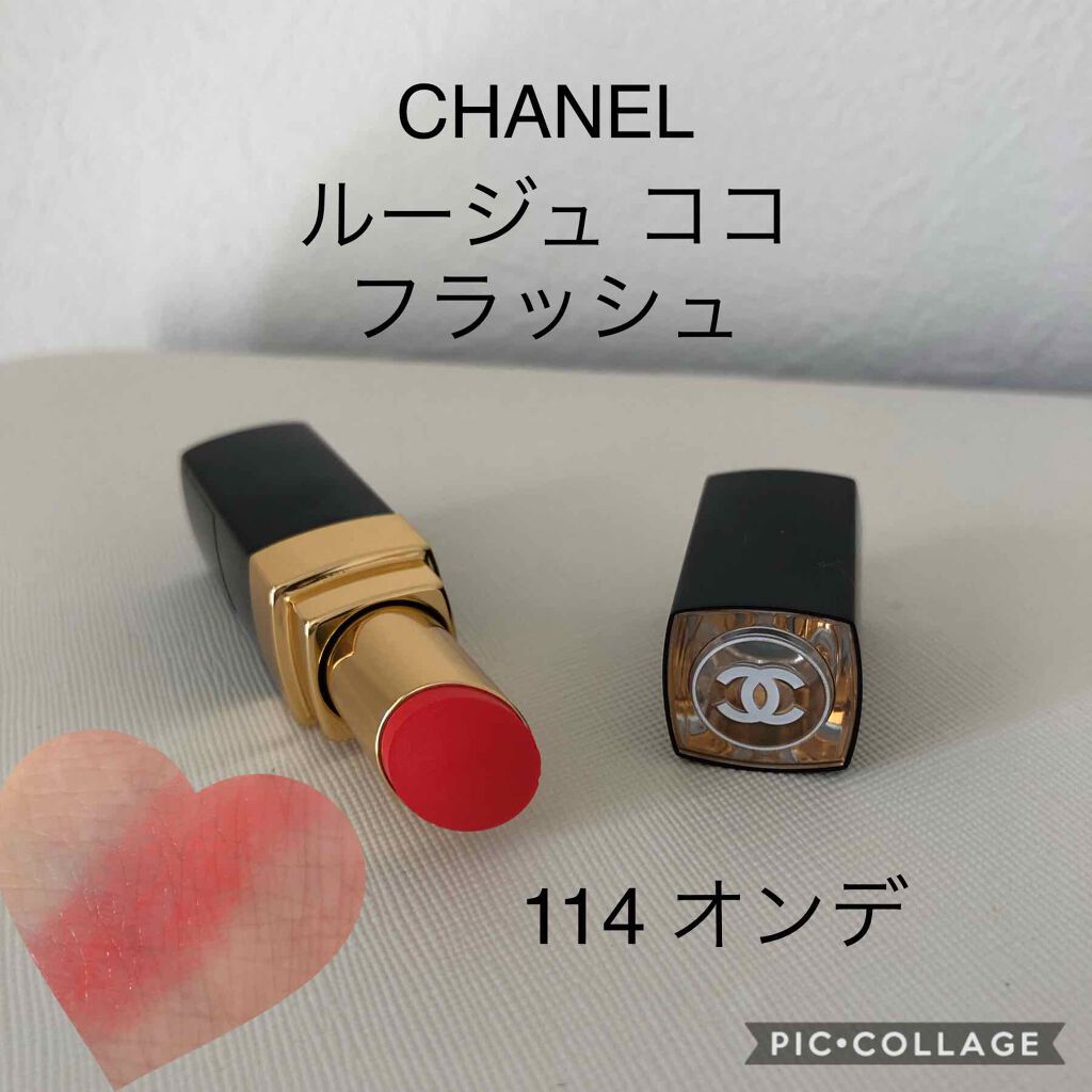 ルージュ ココ フラッシュ/CHANEL/口紅を使ったクチコミ(1枚目)