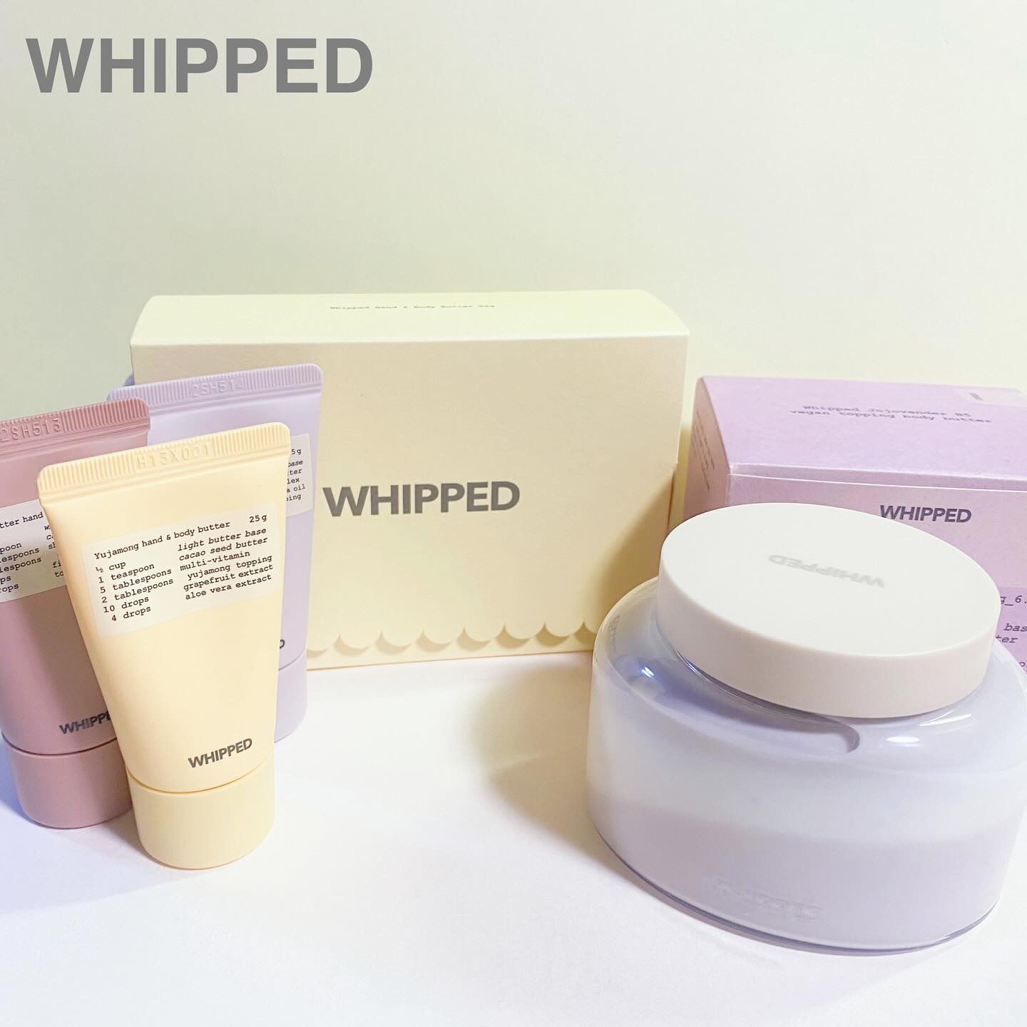 ホイップドムファバターヴィーガントッピングボディバター/WHIPPED/ボディクリームを使ったクチコミ（1枚目）