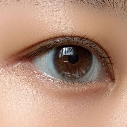 メイクルック・プリニブラウン/トリカ/カラーコンタクトレンズを使ったクチコミ(3枚目)