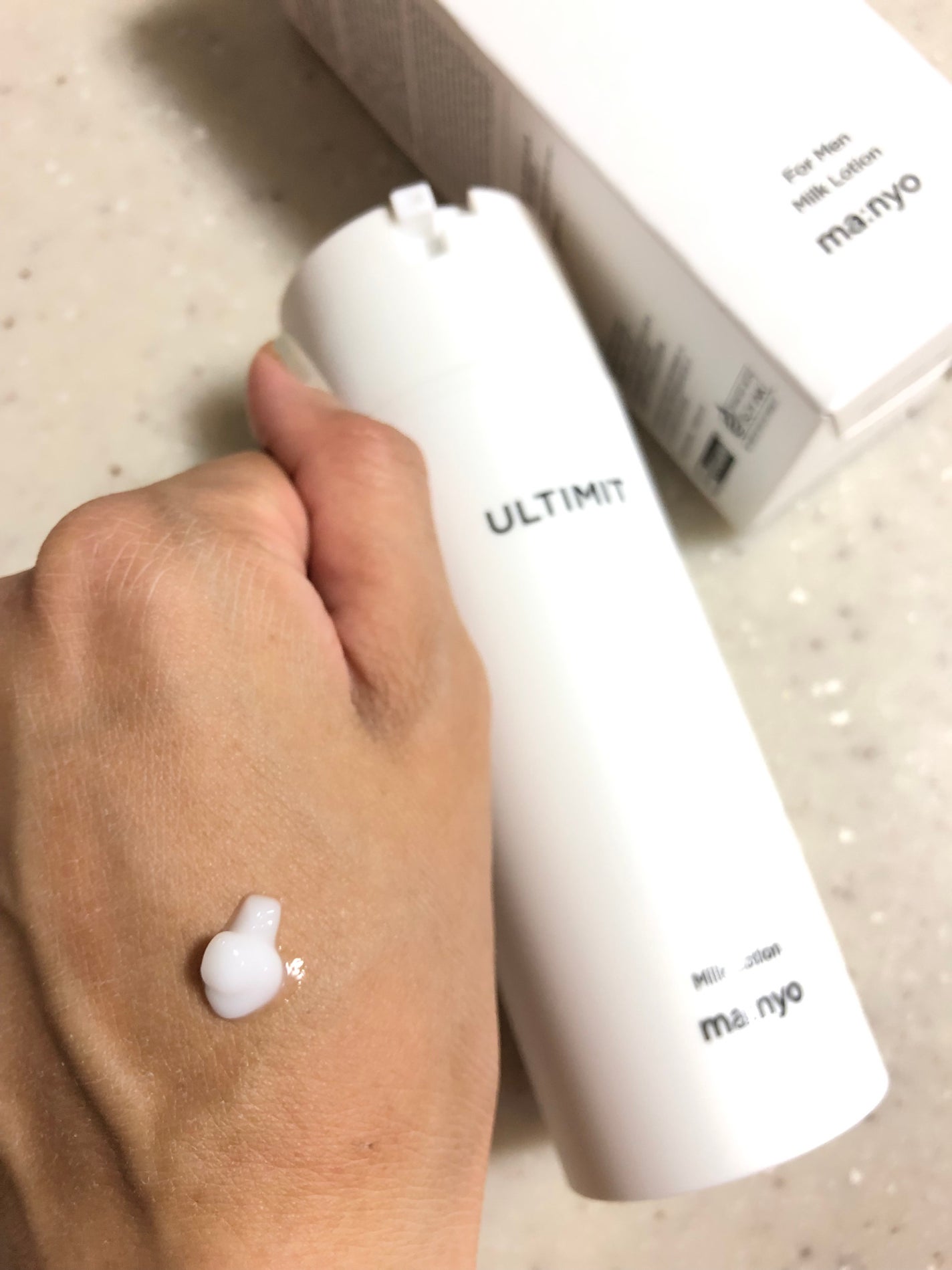 アルティメット オールインワン ミルク ローション/manyo/オールインワン化粧品を使ったクチコミ(2枚目)