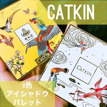 長相思シリーズ 9色アイシャドウパレット/CATKIN/パウダーアイシャドウを使ったクチコミ（1枚目）