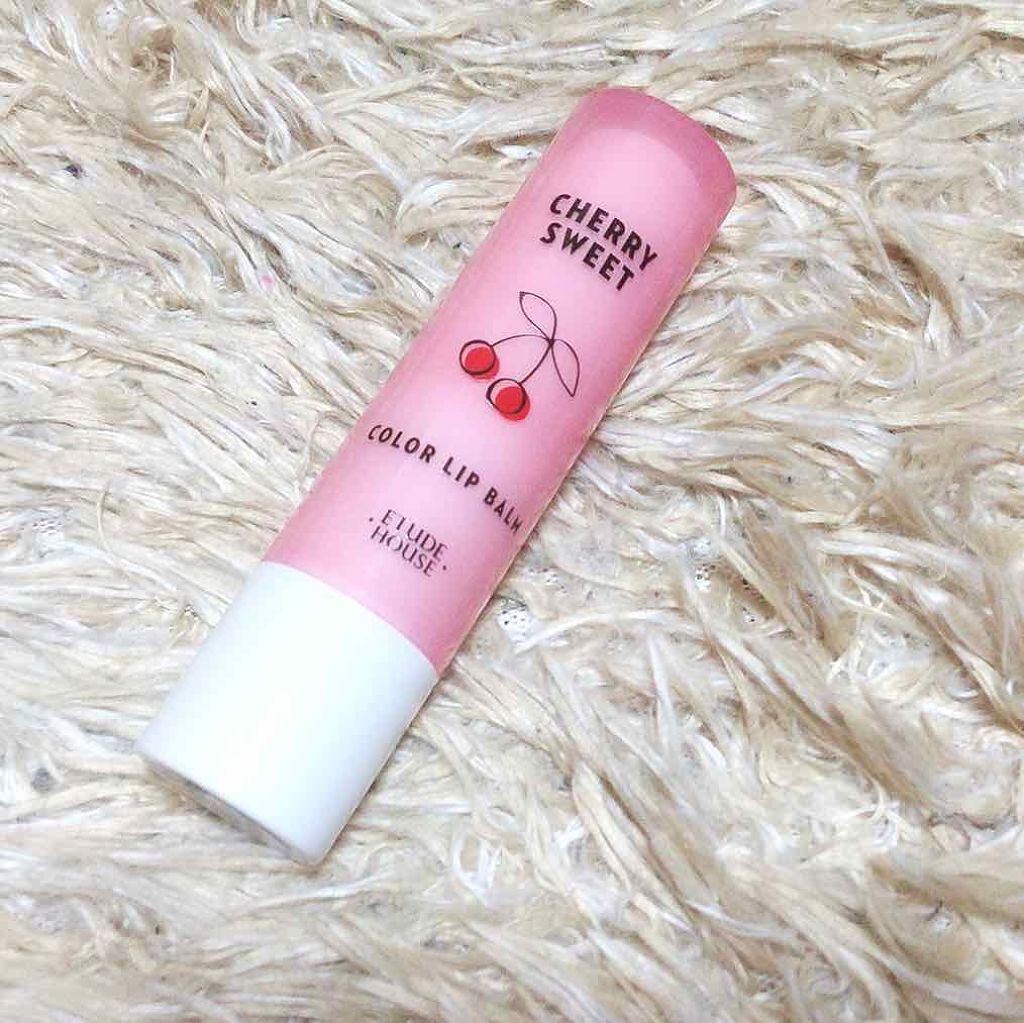 チェリースイート カラーリップバーム/ETUDE/口紅を使ったクチコミ（1枚目）