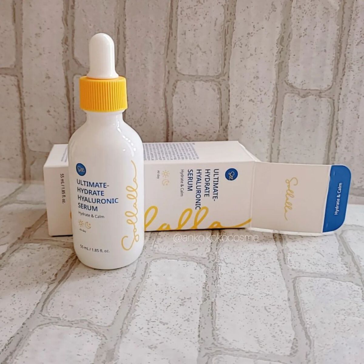 アルティメイト ハイドレート ヒアルロニックセラム/sollalla/美容液を使ったクチコミ（1枚目）