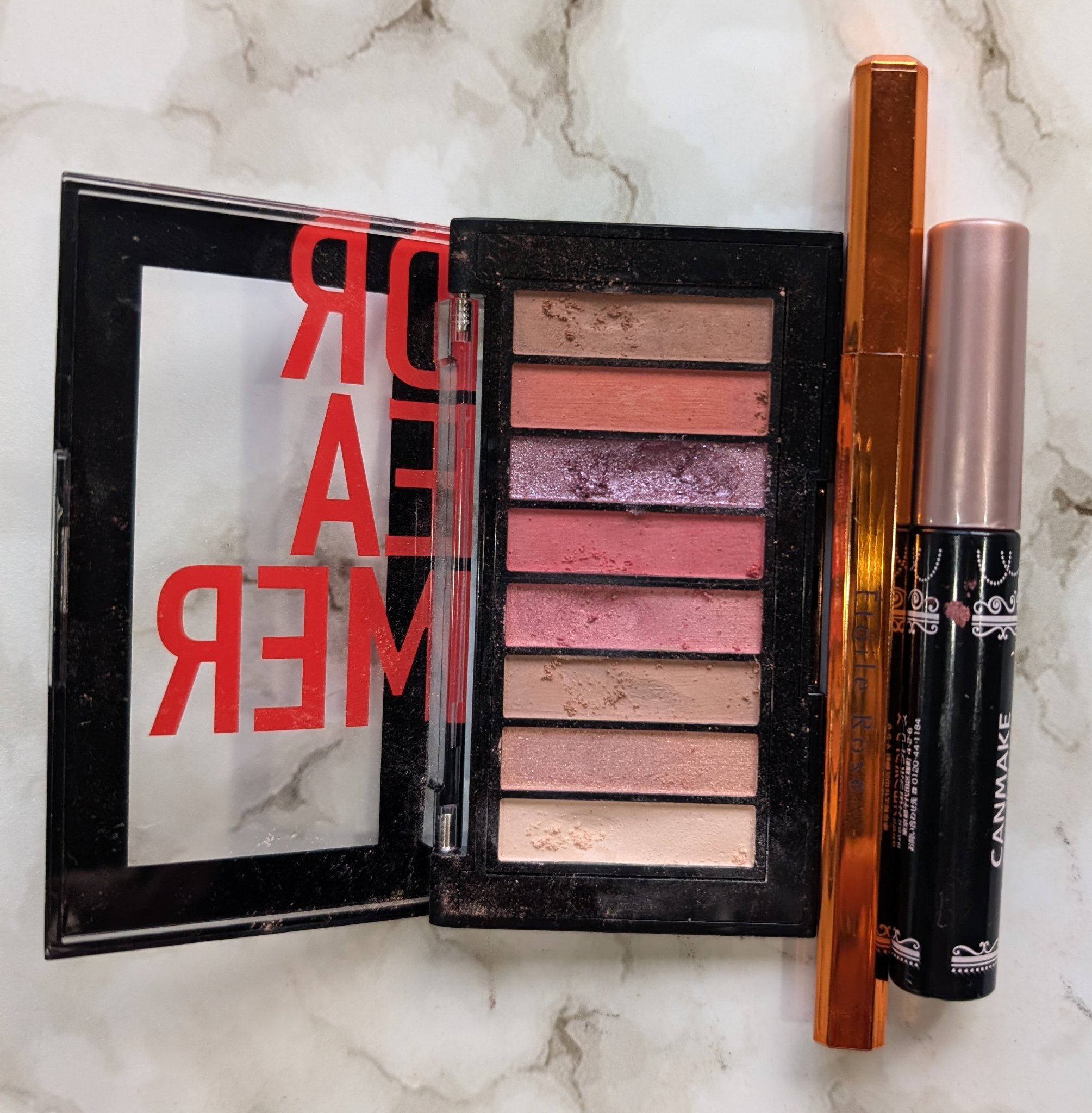 アイライナー 04 オレンジキャラメル/Étoile Rose/リキッドアイライナーを使ったクチコミ（1枚目）