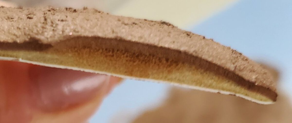 マスクプルーフファンデーションＤ/DAISO/リキッドファンデーションを使ったクチコミ（3枚目）