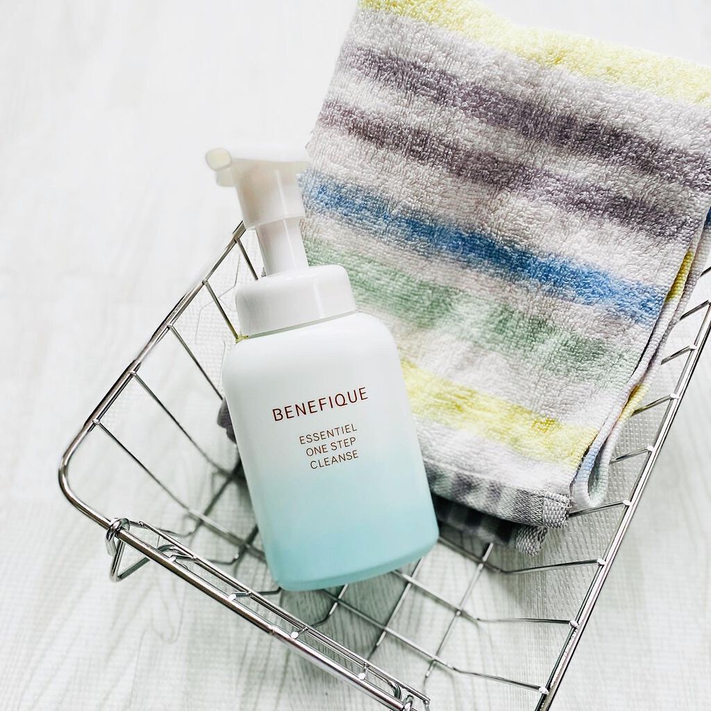 エッセンシャル ワンステップクレンズ/BENEFIQUE/泡洗顔を使ったクチコミ（1枚目）