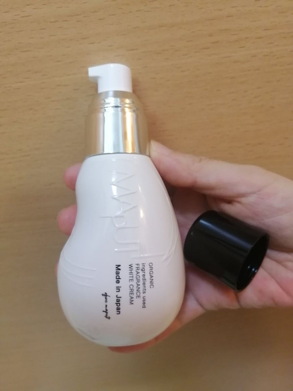 オーガニックフレグランスホワイトクリーム/MAPUTI/デリケートゾーンケアを使ったクチコミ（3枚目）