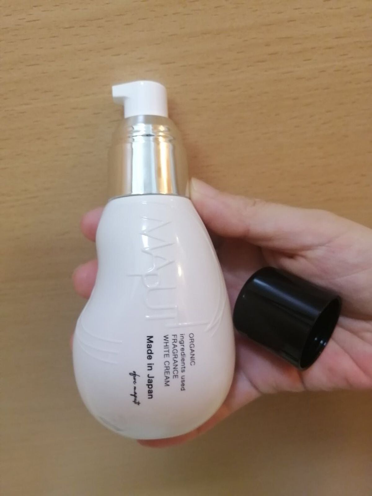 オーガニックフレグランスホワイトクリーム/MAPUTI/デリケートゾーンケアを使ったクチコミ(3枚目)