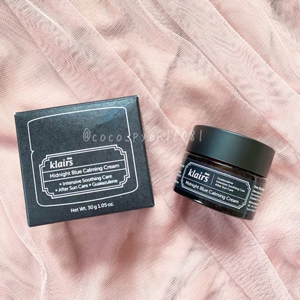 ミッドナイトブルーカーミングクリーム/Klairs/フェイスクリームを使ったクチコミ(4枚目)
