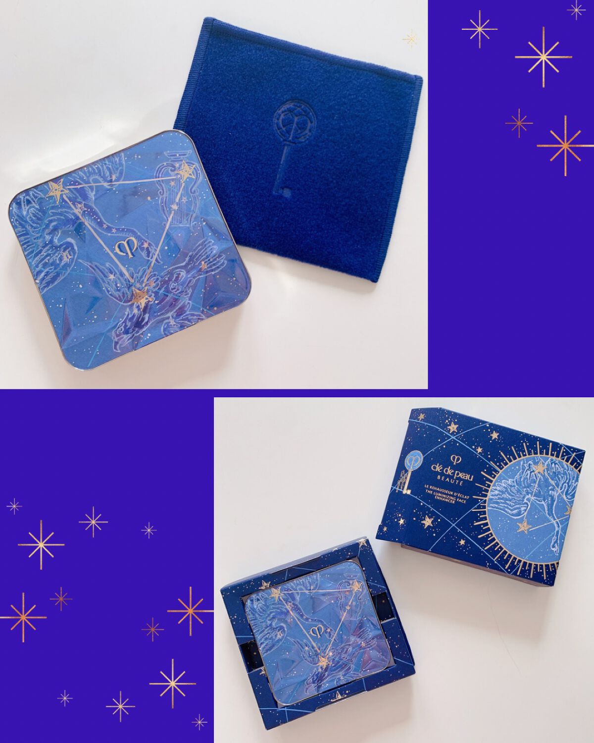 ル・レオスールデクラ /クレ・ド・ポー ボーテ/パウダーハイライトを使ったクチコミ(4枚目)