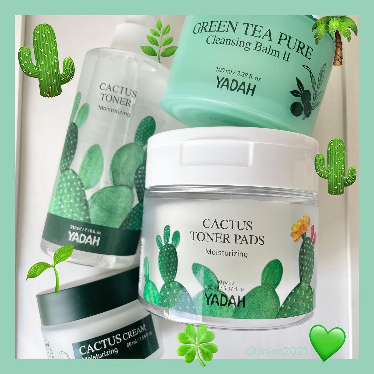 グリーンティーピュアクレンジングバームⅡ/YADAH/クレンジングバームを使ったクチコミ（1枚目）