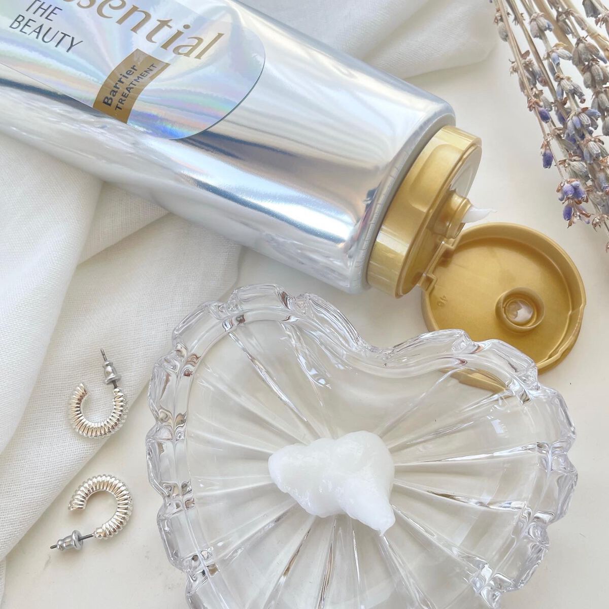 髪のキメ美容バリアトリートメント/エッセンシャル/洗い流すヘアトリートメントを使ったクチコミ（2枚目）